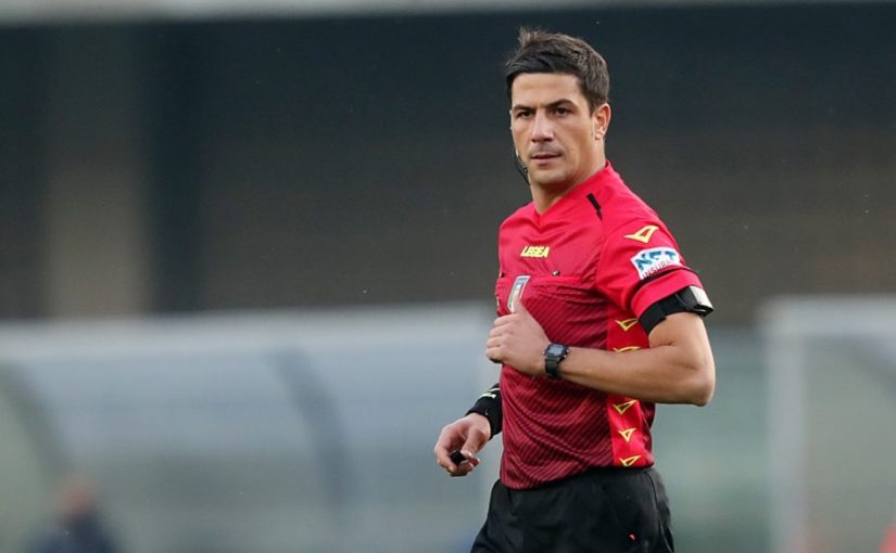 SASSUOLO-ROMA: arbitra Manganiello. Pezzuto al VAR, Sozza AVAR