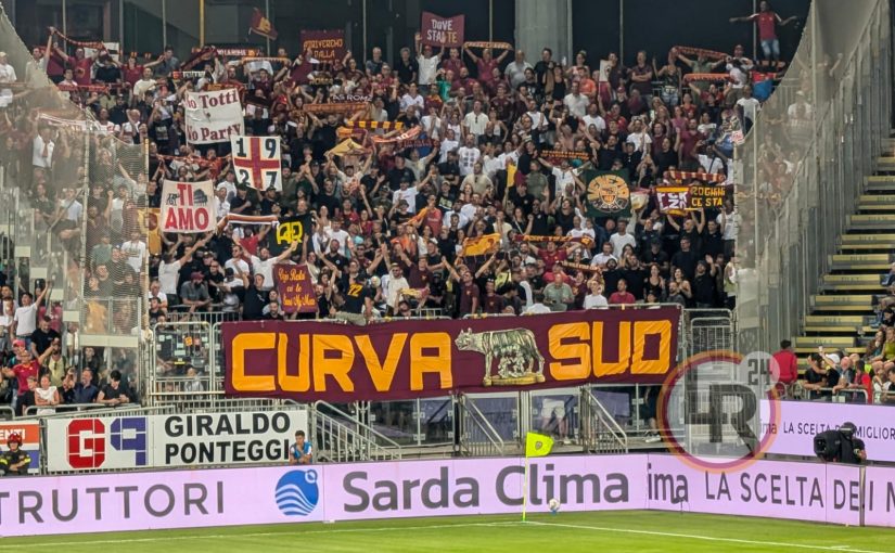 Cagliari-Roma: info biglietti. Al via la vendita del settore ospiti