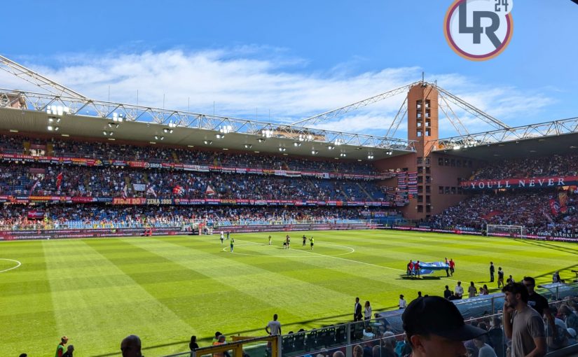 Ferraris pieno. Martin spinge sulla sinistra