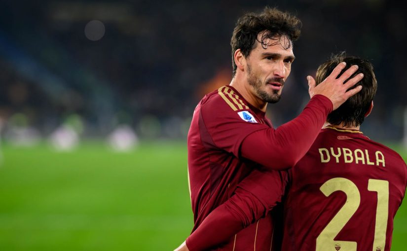 Roma-Eintracht: Hummels parlerà in conferenza stampa insieme a Ranieri