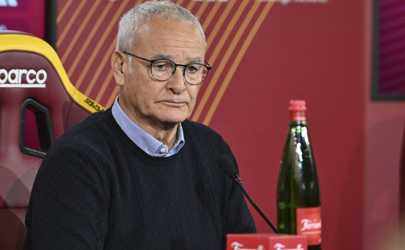Trigoria: domani alle 13 la conferenza stampa di Ranieri