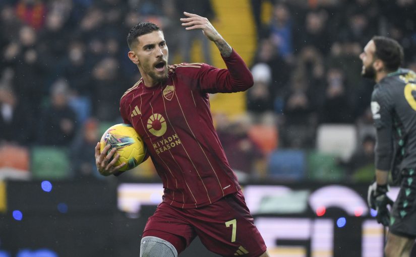 Udinese-Roma, PELLEGRINI: “Volevamo la vittoria come fosse la vita. Ho lasciato il rigore a Dovbyk, per noi è fondamentale” (VIDEO)