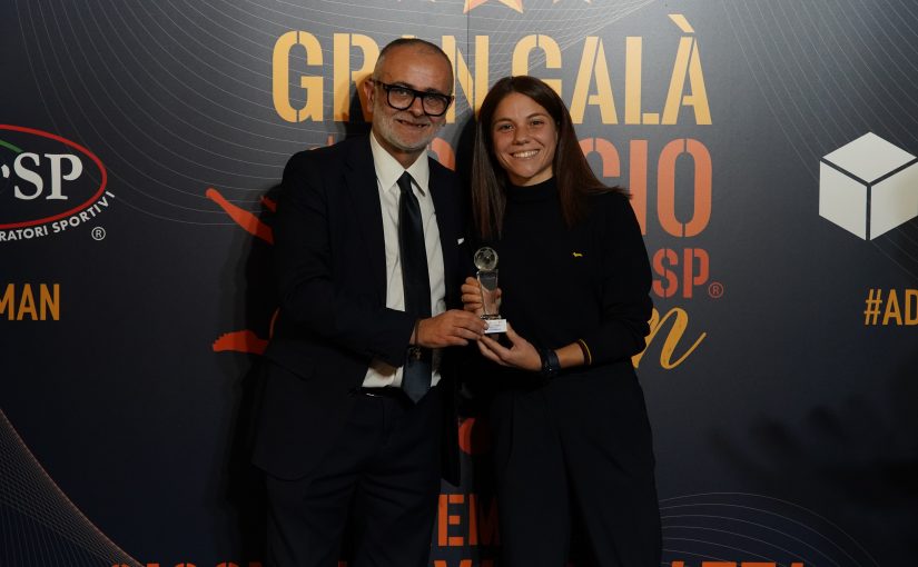 Gran Galà del Calcio ADICOSP Woman: Spugna, Giugliano e Greggi tra i premiati (FOTO)
