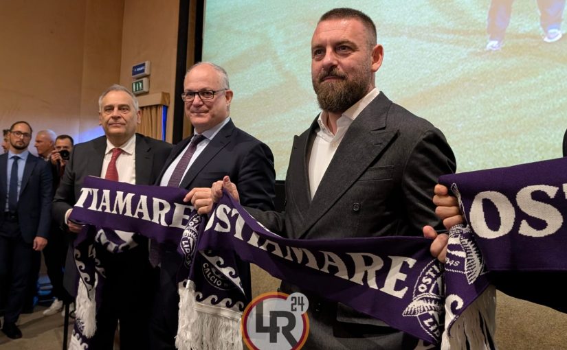 Ostiamare, De Rossi: “Non saremo la succursale della Roma. Continuerò ad allenare, ma ancora non so dove. Dispiace essere senza squadra” (FOTO e VIDEO)