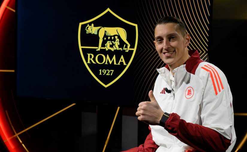 GOLLINI: “Metterò tutto me stesso in quest’avventura. Indossare la maglia della Roma è un privilegio, sono in una piazza e in una squadra top” (VIDEO)