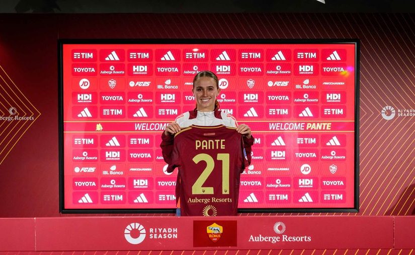 Roma Femminile, Pante: “Venire qui è una grandissima opportunità, voglio imparare tanto. Do il 100% in campo e spero di essere subito decisiva” (VIDEO)