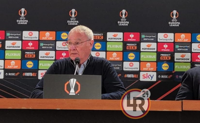 Roma-Eintracht, RANIERI: “Nelle grandi partite si vedono i giocatori forti. Shomurodov resta con noi. Paredes-Boca? Mi dispiacerebbe perderlo, non mi ha detto nulla” (FOTO e VIDEO)