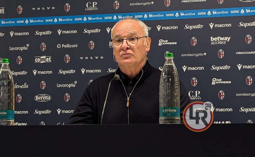 Bologna-Roma, RANIERI: “Bravi a non mollare. Non spenderemo una cifra importante per il centrocampista” (FOTO)