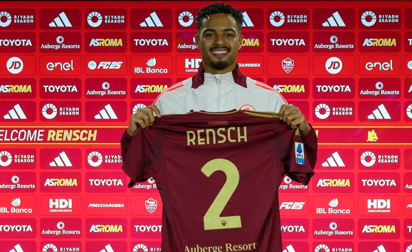 UFFICIALE: Rensch è un nuovo giocatore della Roma, indosserà il numero 2 (COMUNICATO AS ROMA, FOTO e VIDEO)