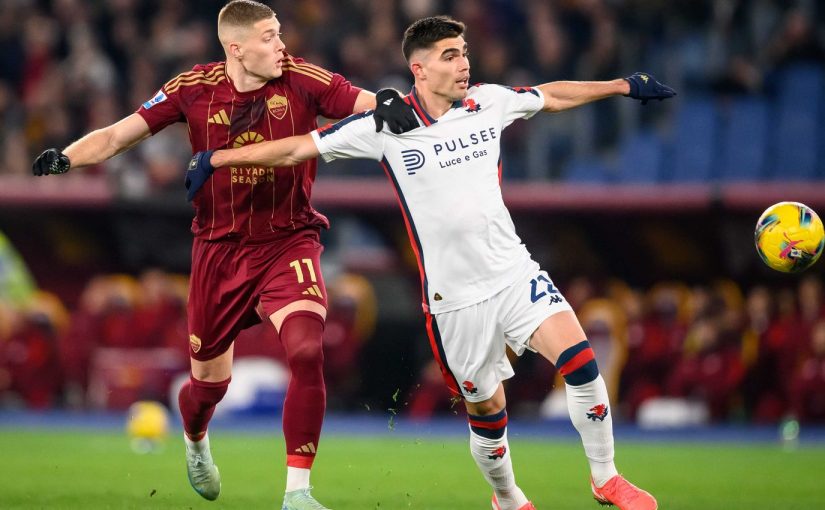 Roma-Genoa, DOVBYK: “Tre punti importanti ma possiamo fare meglio. Non sono ancora al top, tornerò a esultare quando segnerò più gol”