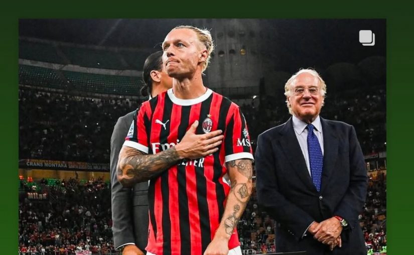 Instagram, Saelemaekers saluta Kjaer dopo l’addio al calcio: “Rispetto, goditi la tua nuova vita” (FOTO)