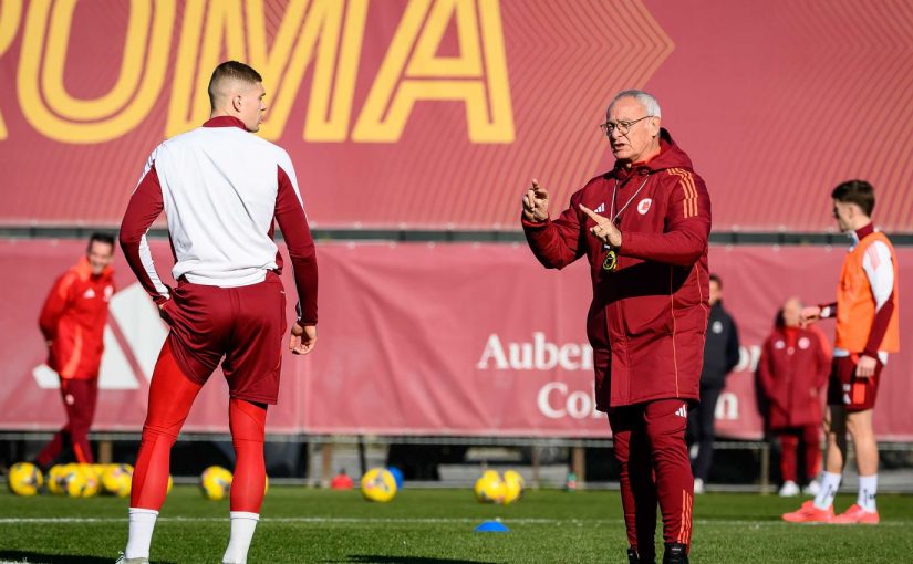 Trigoria, seconda seduta del 2025: Dovbyk torna in gruppo (FOTO e VIDEO)