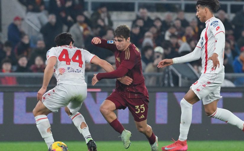 Roma-Monza, BALDANZI: “Siamo in corsa, ma non parliamo della rimonta”