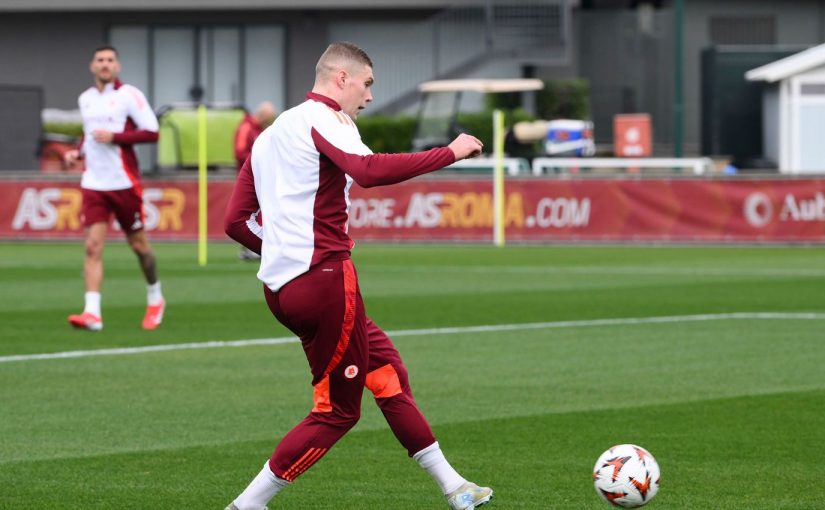 -2 a Roma-Monza: Dovbyk non si allena e va verso il forfait. E intanto la Sud prepara la coreografia per il match con l’Athletic