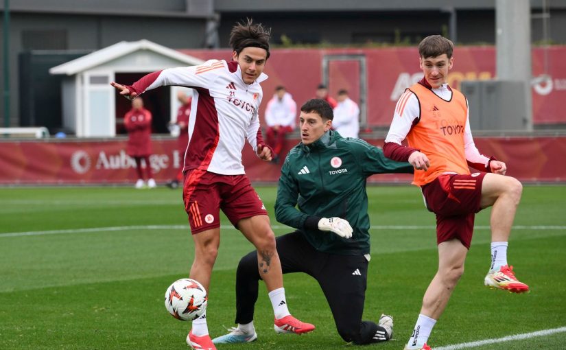 -2 a Roma-Porto, arbitra Letexier. Dybala torna ad allenarsi in gruppo e scalda i motori: “Pronto”