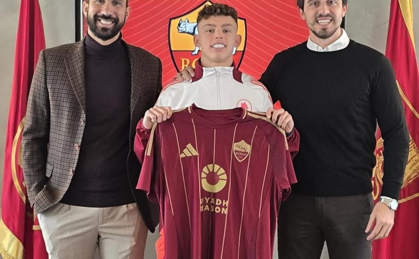 Roma Under 17: primo contratto da professionista per il classe 2008 Falcetta (FOTO)