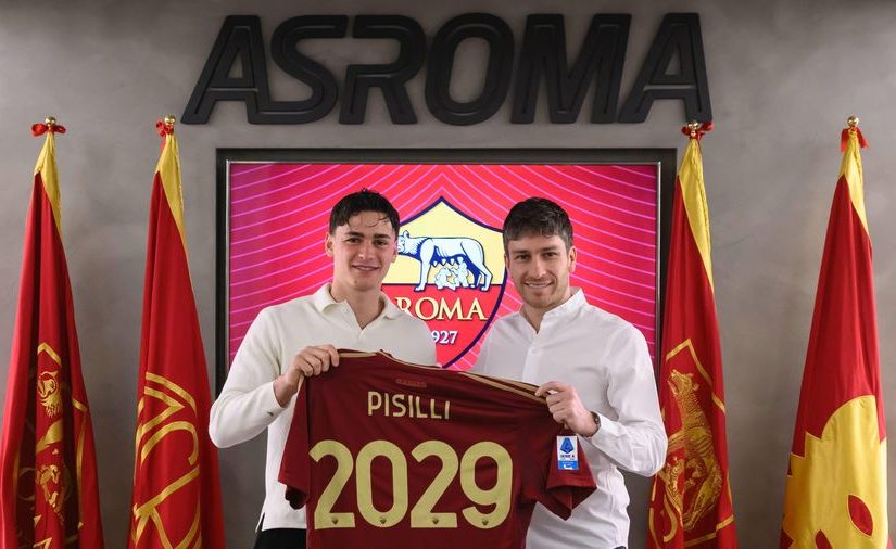 UFFICIALE: Pisilli rinnova fino al 2029 (COMUNICATO AS ROMA, FOTO e VIDEO)