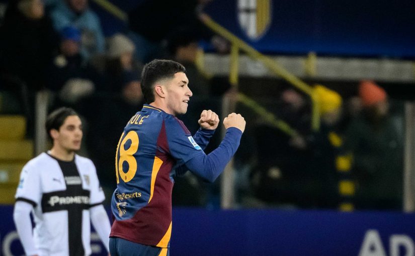 Parma-Roma, SOULÉ: “Sempre a disposizione della squadra. Mancini e Paredes non volevano farmi tirare…”