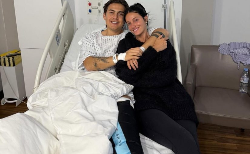 Instagram, Oriana e lo scatto con Dybala post operazione: “Forza, tra poco tornerai di nuovo in pista” (FOTO)