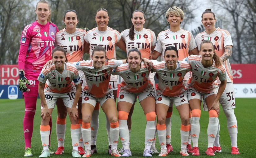 Roma Femminile: dalle 12 i biglietti per la sfida alla Juventus. Evento con Spugna e la squadra nella nuova ‘post-match experience’