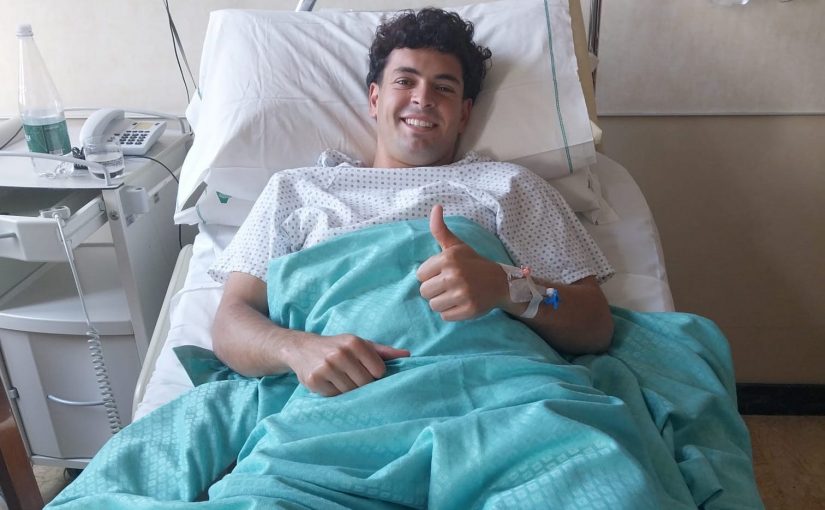 Roma Primavera: per Misitano intervento chirurgico di osteosintesi con vite del V metatarso del piede destro (FOTO)