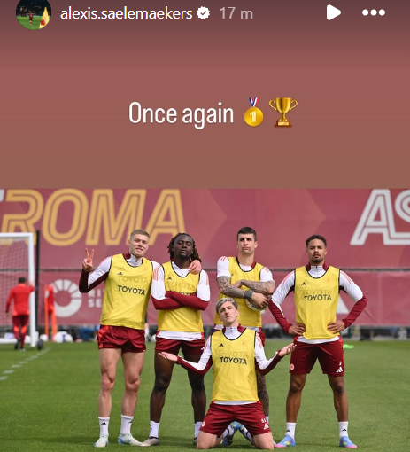 FOTO – Instagram, Saelemaekers esulta per la vittoria nella partitella: “Ancora una volta”