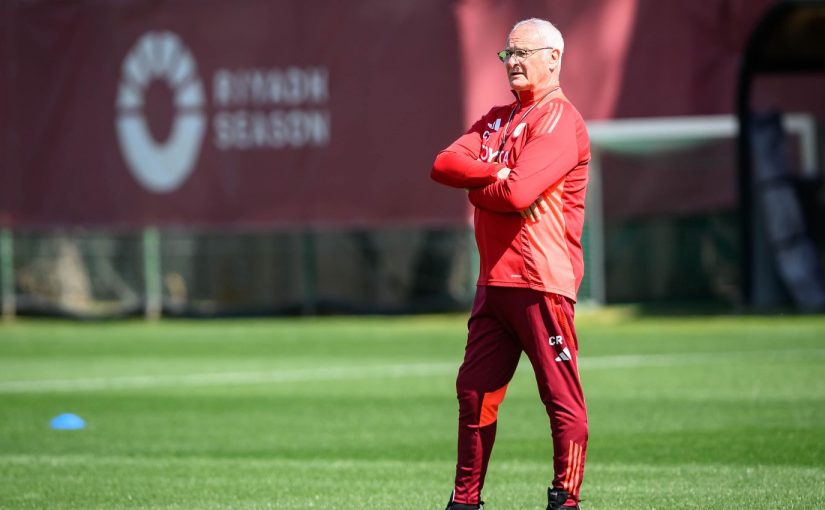 Ranieri: “Vicini alla scelta del nuovo allenatore. Io non farò il parafulmine”. Paredes: “Il derby si vince con furbizia”. Trigoria: Pellegrini e Rensch ok