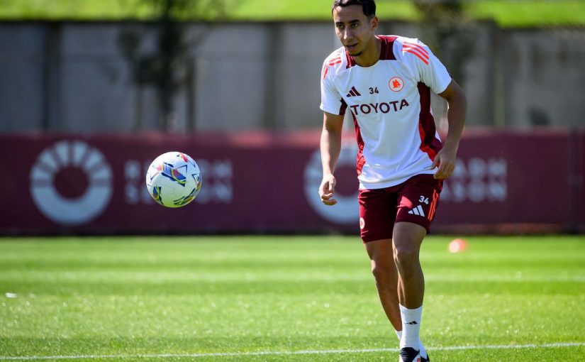Trigoria, trauma distorsivo alla caviglia sinistra per Salah-Eddine: out nell’allenamento odierno