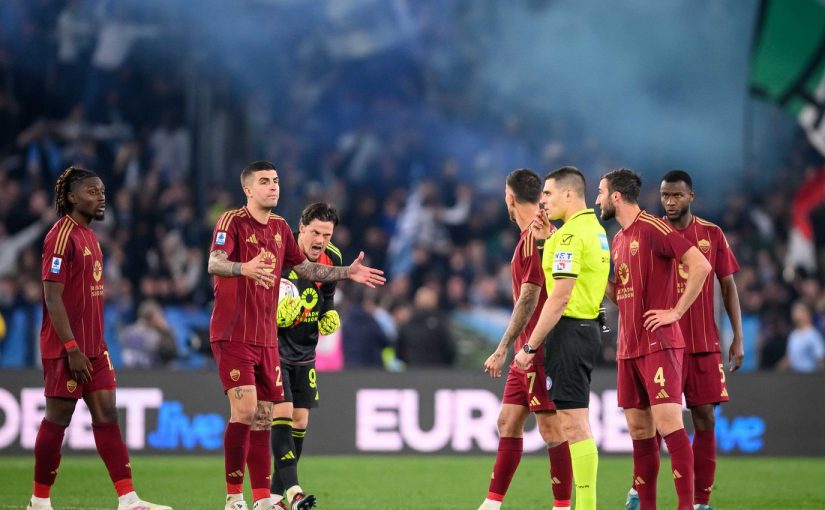 La Roma ritrova Sozza, dal secondo derby consecutivo alla furia di Ranieri a Bergamo: “Non ero degno di ricevere le sue spiegazioni…”