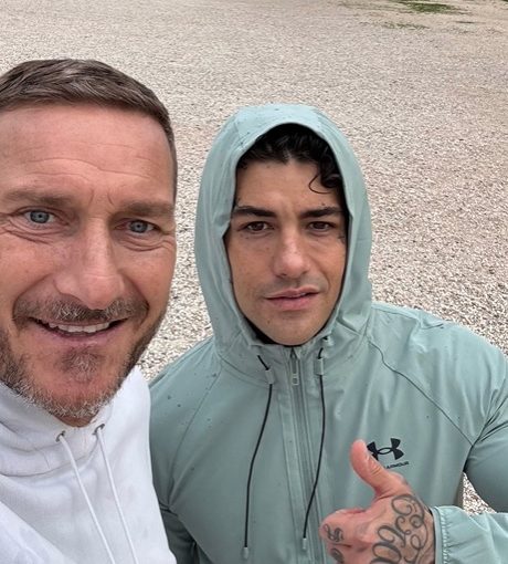 Instagram, Totti e Tony Effe insieme al Circo Massimo (FOTO)