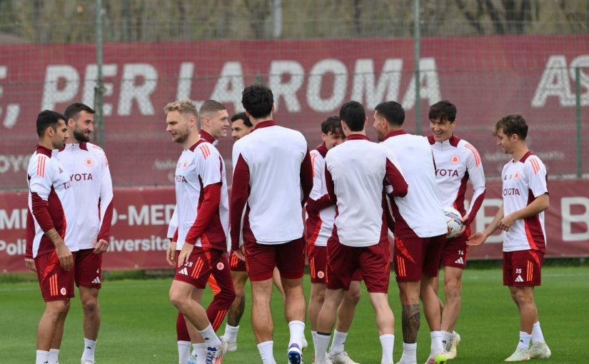 Trigoria, ripresa verso Roma-Juventus: in gruppo Celik e Dovbyk. Ranieri scatenato: dal ‘rimprovero’ a Pisilli alla battuta sul figlio di Paredes (FOTO e VIDEO)