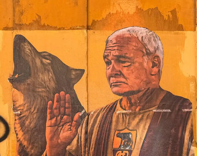 FOTO – Instagram, nuovo murale di Drugi per Ranieri: “Grazie per aver ricordato il significato di essere romanisti”
