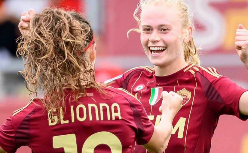 Serie A Femminile, ROMA-MILAN 3-3: le giallorosse si fanno rimontare 3 reti e mancano il match point per la Champions