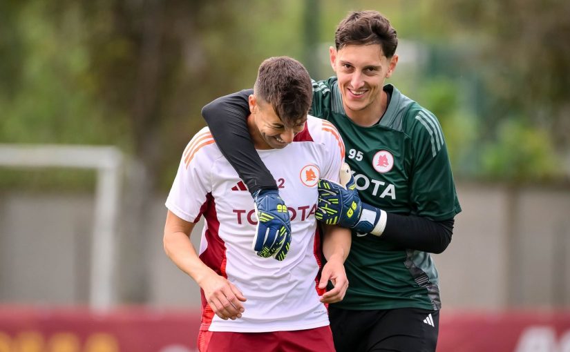 Trigoria: recuperato Gollini (FOTO e VIDEO)