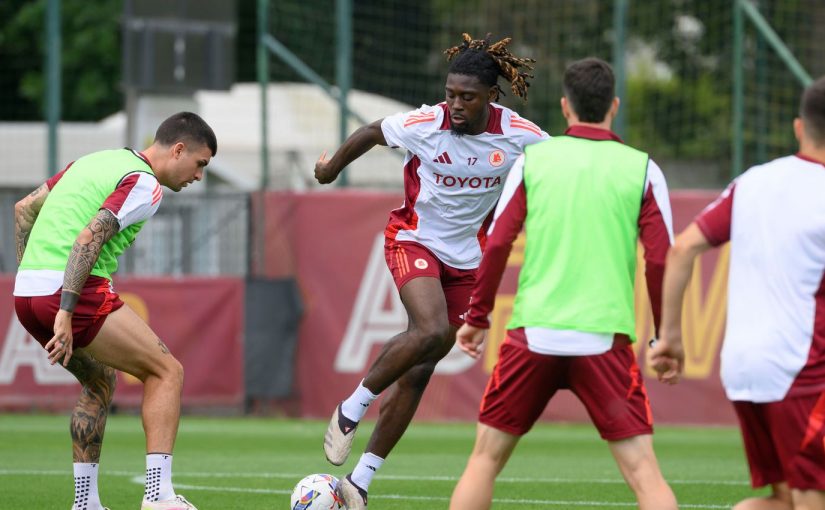 Trigoria: lavoro specifico per Dovbyk, domani parziale rientro in gruppo (FOTO e VIDEO)