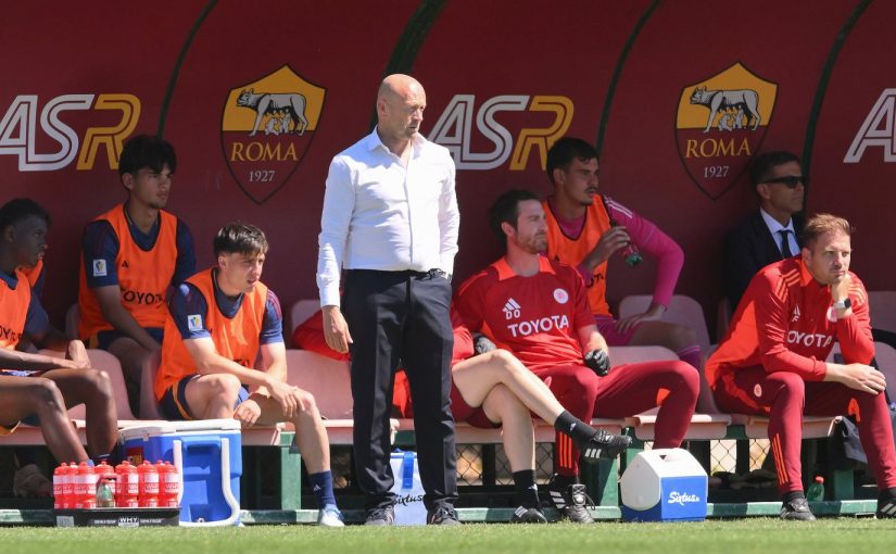 Roma Primavera, Falsini pronto all’addio. Possibile promozione per Ciaralli dall’Under 18