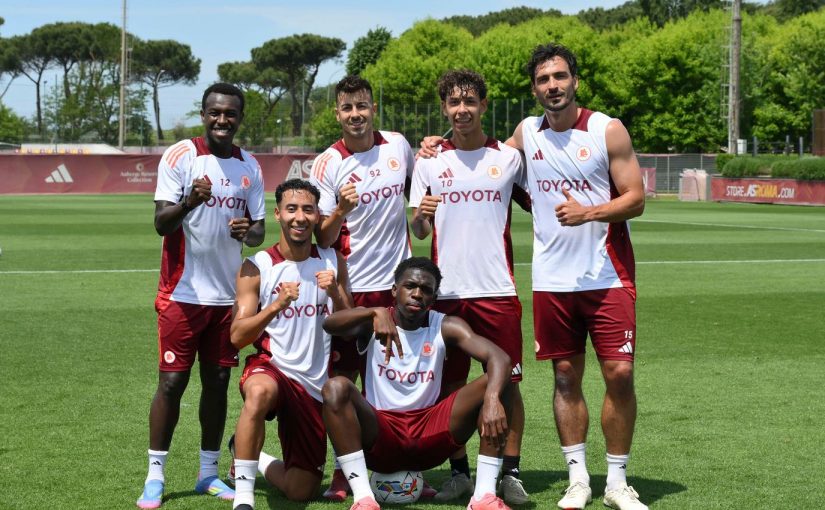 Trigoria, ripresa degli allenamenti in vista di Torino-Roma (FOTO e VIDEO)