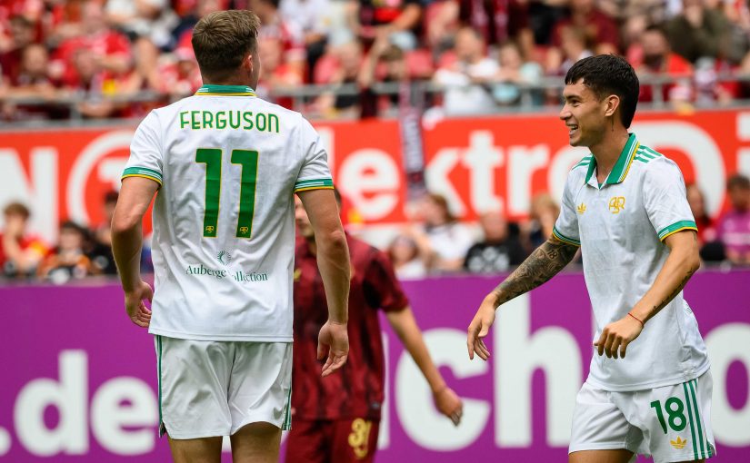 KAISERSLAUTERN-ROMA 0-1: Ferguson regala la vittoria ai giallorossi. Terzo successo dopo i test contro Trastevere e UniPomezia (FOTO e VIDEO)