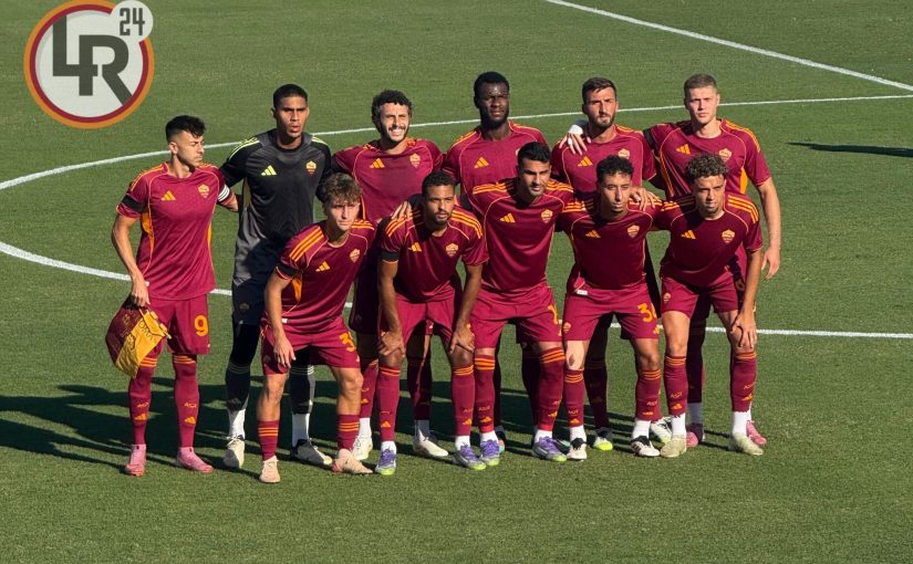 Roma-Cannes: squadra in campo con il lutto al braccio per la scomparsa del figlio di Julio Sergio (FOTO)
