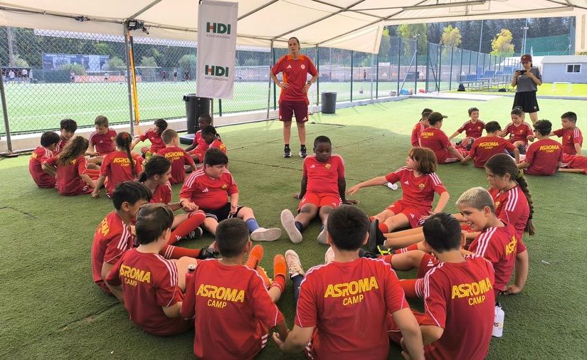 AS Roma Sustainability Social Camp: terminata la prima settimana per i bambini in condizioni di fragilità