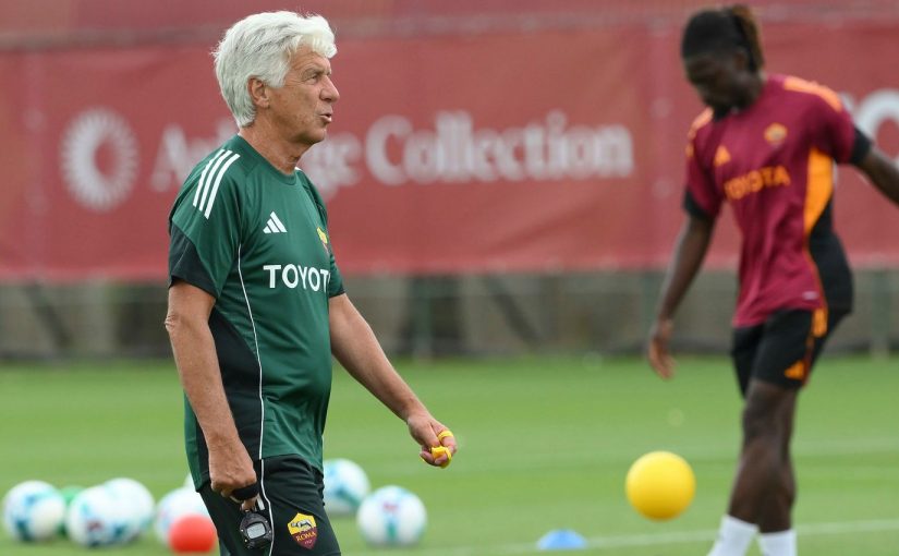Trigoria: seduta mattutina agli ordini di Gasperini. Ripresa martedì