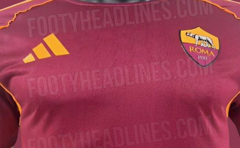 Roma, ecco la nuova maglia 2025-26: da domani alle 10 la vendita