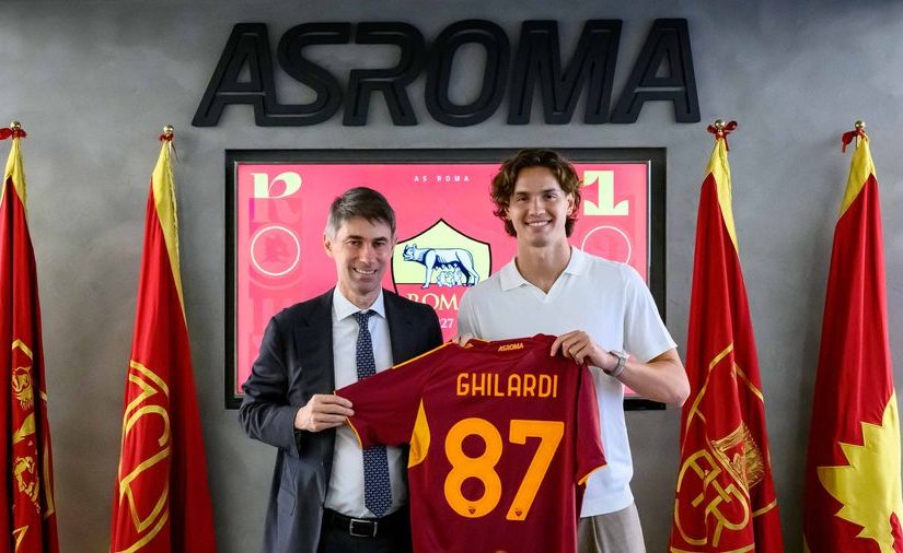 UFFICIALE: Ghilardi è un giocatore della Roma. Il messaggio per i tifosi: “Sono contento di vestire questa maglia” (COMUNICATO, FOTO E VIDEO)