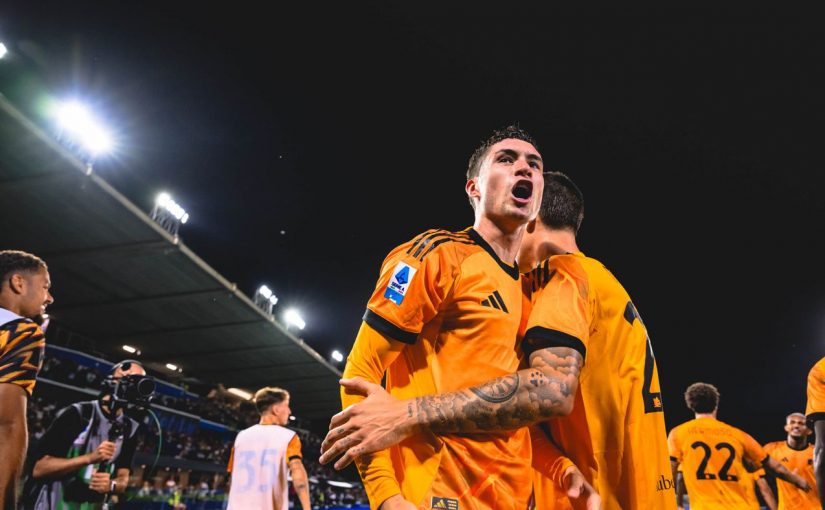 Pisa-Roma, SOULÉ: “Punti importantissimi, c’è connessione con Dybala e posso giocare con lui”