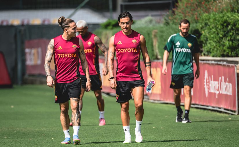 Trigoria, -2 giorni al Torino: Wesley in gruppo. Prima seduta per Tsimikas (FOTO)