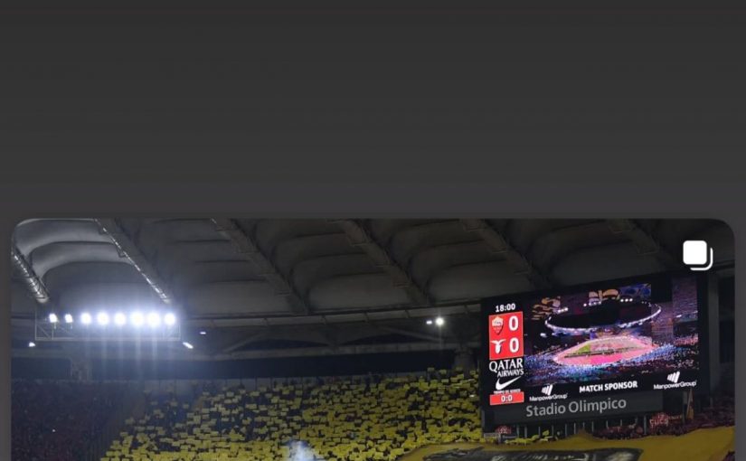 Instagram, Pellegrini si scalda in vista del derby con la coreografia della Curva Sud: “Questo stemma mi appartiene” (FOTO)