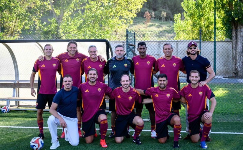 Instagram, Candela e l’inaugurazione del campo Giacomo Losi: “Grande giornata di romanismo”. Aldair: “Un capitano esemplare” (FOTO e VIDEO)