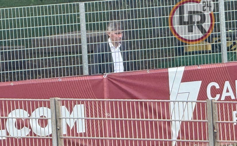 Primavera, Roma-Frosinone: presente Massara (FOTO)