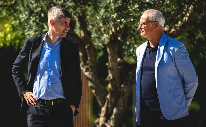 Trigoria: ripresa in vista del derby. Massara e Ranieri assistono all’allenamento (FOTO e VIDEO)