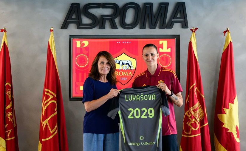 Roma Femminile: ufficiale il rinnovo di Lukasova fino al 2029 (COMUNICATO, FOTO e VIDEO)